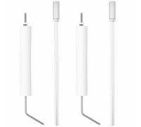 5780 Lot de 2 isolateurs d'électrode de rechange pour brûleur à huile Beckett pour brûleurs AF, AFG, AR, SF et SR avec tube de soufflage jusqu'à 22,9 cm