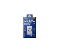 Varta Banque de puissance sans fil + câble de recharge (20000 mAh, 20 W), Chargeur de secours, Blanc