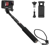 57CM Perche à Selfie pour GoPro,Perche Telescopique pour Hero 12/11/10/9/8/7/6/5/4/3,Bâton à Selfie pour Téléphones et Insta 360 Caméras