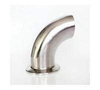 57mm 2.25" Pipe OD Butt Weld x 2.5" Tri Clamp SUS 304 Stainless Steel 90 Degree Elbow Pipe Fitting Home Brew Beer Wine