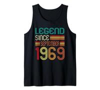 57th Birthday Gifts Legend Since September 1969 57 Years Old Débardeur