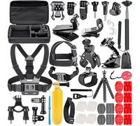 58-en-1 Action Caméra Kit d'Accessoires pour GoPro Hero 4/5 Session, Hero 1/2/3/3 +/4/5, SJ4000/5000, Nikon et Sony Sport DV