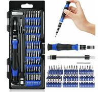 58-en-1 Kit d'outils de réparation portable pour ordinateur Multi-Grandeur Tournevis de précision Torx Set d'outils pour ordinateur portable Pc Smartphone Bleu