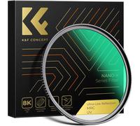 Ø58 mm Ultra Low Reflection UV Filter HD Nano-X MRC Super Thin Multi-Layer with Green Coating High Transmittance for Camera Lens