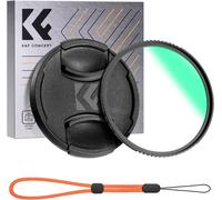 58 mm UV Protection K Series Filter and Lens Cap for Camera
