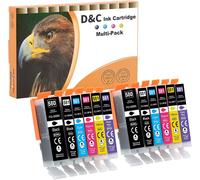 580 581 XXL Cartouches d'encre Compatible pour Canon PGI-580 CLI-581 Cartouches pour Canon Pixma TS8350 Cartouches pour TS8150 TS8151 TS8152 TS8250 TS8251 TS8350 TS8350a TS8351 TS8352,12-Paquets