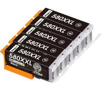 580 PGBK Compatible pour Canon 580 581 PGBK PGI-580 Noir pour Canon TR8550 Cartouches d'impression pour Canon Pixma TR7550 TR8500