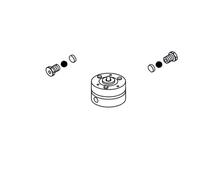 580 - pompe 1 litre pour moteur hydraulique de porte de garage 580 - FAAC 3204005