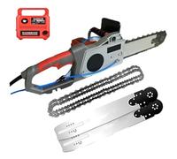 5800/6500W Scie à Béton Chaîne Électrique béton électrique chaîne découpeuse murale avec système anti-poussière alimenté Profondeur de coupe 35/48 cm pour granit,marbre,pierre(350mm)