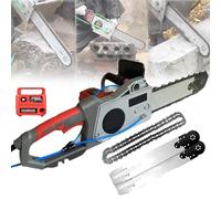 5800W/6500W Tronçonneuse Électrique Découpeuse Mural Électrique À Chaîne Diamantée, Tronçonneuse Électrique Avec Guide-Chaîne, Équipement Industriel De Découpe De Béton, Pour Découpe Mural (35cm)