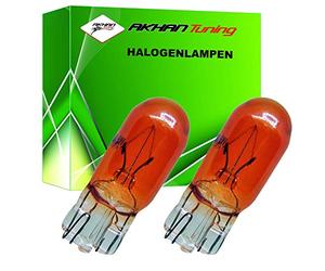 58106 - jaune lampe halogène ampoule ampoule de rechange feux de position T10 5W, W5W, W2,1x9,5D