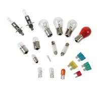58161 Set Ampoules de Rechange 19 Pièces Halogène 2xH1 12V 1pz