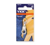 581761 Pendule à fermeture éclair Argenté