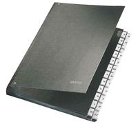 [58240095] LEITZ Trieur, A4, A-Z, 24 compartiments, carton rigide, noir
