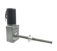 5840-31ZY M8 longueur d'arbre 116mm DC12V 24V moteur de réduction d'engrenage à vis sans fin autobloquant PWM vitesse 12/16/27/40/80/160/260/470 tr/min(12V 470rpm)