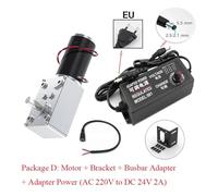 5840-31ZY Reduction Gear electronic starter 12V24V 7RPM-470RPM Large Torque High Power 2-70kg Worm Gear electronic starter CZAOINCU(24V 27RPM,Package A)