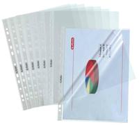 Herlitz Lot de 10 Pochettes ouverture en coin Transparent
