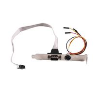 586 Motherboard Mouse Keyboard PS/2 Baffle Lead Connection Cable PS/2 with COM/Serial Port Baffle