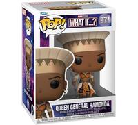 Funko Pop! Marvel - What If - The Queen General Ramonda - Marvel What If - Figurine en Vinyle à Collectionner - Idée de Cadeau - Produits Officiels - Jouets pour Les Enfants et Adultes - TV Fans