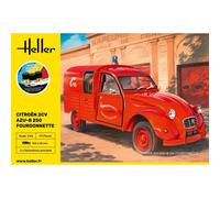 [58701] Heller STARTER KIT Citroen 2CV AZU-B 250 Fourgonnette 1:24