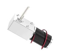 5882 45zy Turbo Worm Reduction electronic starter DC 12V 24V High Torque Low Speed Self Locking Gear Reducer electronic starter Metal Gear electronic starter IINKUEYK(200 RPM,With Bracket 12V)