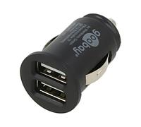58912 Alimentation USB USB-A femelle x2 courant sp. : 12-24VDC nom : 3,1A GOOBAY