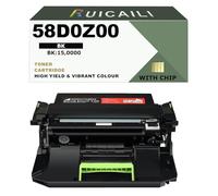 58D0Z00 Kits Tambour Unité d'Imagerie Remplacement pour Lexmark MS7251 MS725dvn MS821 MS821dn MS821n MS822 MS822de MS823 MS823dn MS823n MS825dn MS825dnv MS826 MS826de MX721 MX721ade Imprimante