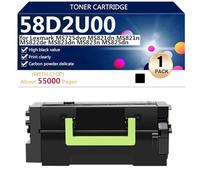 58D2U00 Toner Cartridge Replacement pour Lexmark MS822ade MS821dn MS823dn MX721ade MS822de MS826de MX722adhe MS725dvn Impression, Nette et Précise, 55000 Pages,Black-1 Pack