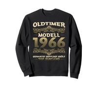 58ème Anniversaire Cadeau Homme Voiture Classique millésime 1966 drôle Sweatshirt