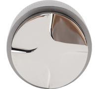 58mm Distributeur de café Tamper Outil de distribution de café Niveleur de café Acier inoxydable 304 Ressort intégré Argent
