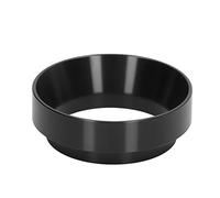 58mm Noir Entonnoir de Dosage Expresso, 51 mm/53 mm/58 mm, Anneau de Dosage de Café de Précision Magnétique Universel en Acier Inoxydable pour Machine à Café Compatible avec Porte Filtre