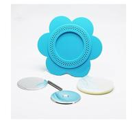 58mm tournesol Badge matériel Badge consommables publicité cadeau matériel vierge bricolage fabrication de Badge Machine artisanat 50 ensembles(Blauw)