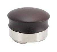 58mm Walnut Wood Coffee Tamper, Balance Coffee Powder Tamper with Auto - Leveling Design, Stainless Steel Base Espresso Press Tool for Even Tamping and Consistent Extraction on Bre