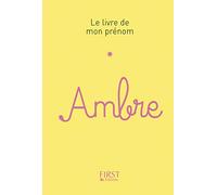 59 Le livre de mon prénom - Ambre
