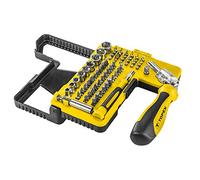 5902062034212 Bits & sockets set with ratchet 68 pcs TOPEX 39D346