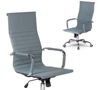 Chaise de bureau au design moderne Sofotel Tokio grise
