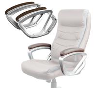 Sofotel Accoudoirs rembourrés 2261 pour chaise de bureau et chaise de jeu - Coussin coude confort
