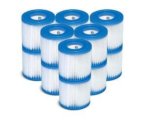 5903890606534 Filtr do pompy basenowej typ H 12 szt INTEX 29007 x12 Intex