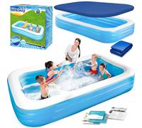 5903890606589 Basen dmuchany rodzinny 305 x 183 x 56 cm 3w1 Bestway 54009 Bestwa