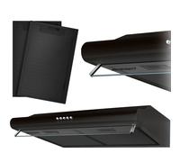 Hotte Aspirante Sous Meuble - Berdsen - BE-10A - Noire - 50 cm - LED