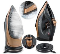 Berdsen Fer à vapeur BD-333 sans fil 2600W, semelle céramique, réservoir 320 ml