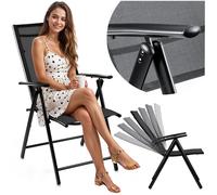 Chaise de jardin pliante noire Sofotel SO-983