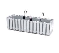 5905197288680 Skrzynka balkonowa Prosperplast Boardee Fencycase 60cm z wieszakie