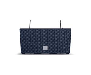 5905197377315 Doniczka Prosperplast Rato Case 40cm z wieszakiem, antracyt Prospe
