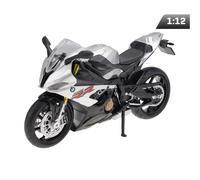 5905422081284 Model 1:12 RMZ HOBBY BMW S1000RR 2020 (Regular), srebrny