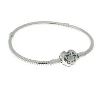 590719 Bracelet avec cour en argent sterling Fermoir Bracelet