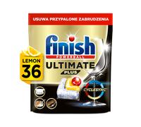 5908252010974 FINISH Kapsułki do zmywarki Ultimate Plus 36 lemon Rb (hygiene Hom