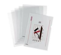 [5914304-3] herlitz Lot de 3 Packs de 100 pochette coin A4 PP Grainées