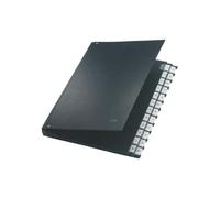 [59240095] LEITZ Trieur Alphabetique A4 A-Z 24 compartiments Plastique Noir