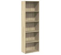 593440& Bibliothèque/Meuble à livres chêne sonoma 60x30x189 cm - Bois - Panneaux de particules